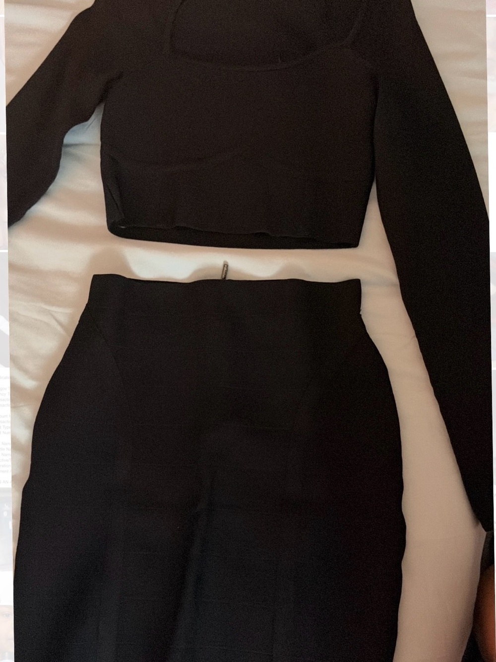 Guess by Marciano Sleek Black High-Rise Pencil Skirt